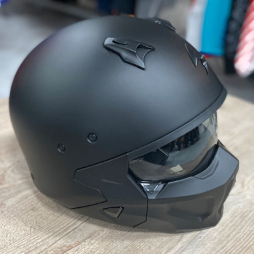 картинка Шлем Scorpion Covert-X Solid blk/matt M 86-100-10-04 от магазина moto-bazar61.ru фото 3