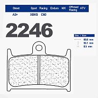 Тормозные колодки CL 2246XBK5 - купить в Ростове-на-Дону