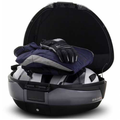 картинка Кофр SHAD SH48 (Titanium/Black) D0B48200 от магазина moto-bazar61.ru фото 2