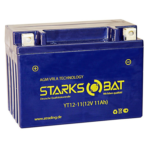 картинка АКБ STARKSBAT YT12-11 (YTZ12S) 13108 от магазина moto-bazar61.ru