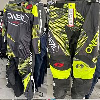 Мотобрюки+джерси ONEAL blk/yellow L 29940 L фото оригинальные | Moto-Bazar