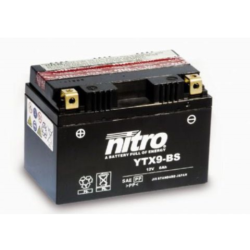 картинка АКБ NITRO YTX9-BS от магазина moto-bazar61.ru