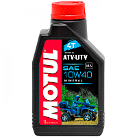 картинка Масло моторное MOTUL 4T ATV-UTV 10W40 1L 105878 от магазина moto-bazar61.ru