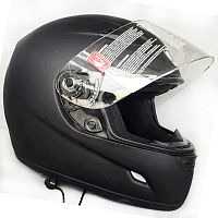 Шлем THH TS-39 matte black XXL 15483 фото вид спереди | Moto-Bazar