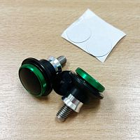 картинка Ролик подката CNC M8 GREEN 27310 от магазина moto-bazar61.ru