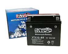 картинка АКБ KYOTO YTX12-BS от магазина moto-bazar61.ru