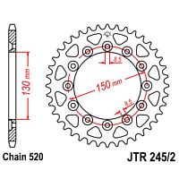 картинка Звезда ведомая JT JTR245/2.44 от магазина moto-bazar61.ru