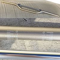 Руль ACCEL SH-02 HONDA Low Titanium 22.2mm SH-02 - купить в Ростове-на-Дону