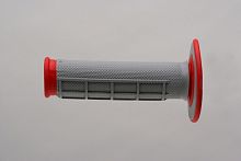 картинка Ручки RENTHAL MX Dual Compound 1/2 Waffle red 11667 от магазина moto-bazar61.ru