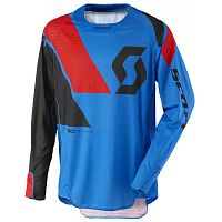картинка Майка кроссовая SCOTT 450 Podium-17 blue/red M SC-246908-5411007 M от магазина moto-bazar61.ru