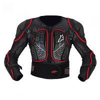 Черепаха ALPINESTARS BIONIC PRO blk/red L 6506614 132 L фото | Moto-Bazar