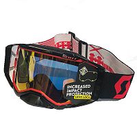 Очки кроссовые SCOTT Prospect red/blk orange chrome SC-262589-1018280 фото сбоку | Moto-Bazar