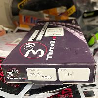 картинка Цепь ThreeD 530L-114 Gold 30512 от магазина moto-bazar61.ru