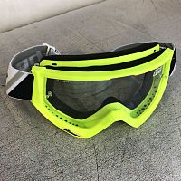 Очки кроссовые THOR Combat Flo green 2601-2080 фото сбоку | Moto-Bazar