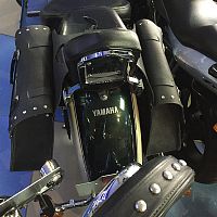 картинка Cумки багажные MTR Drive 2 blk кож.зам. 15717 от магазина moto-bazar61.ru