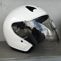 картинка Шлем VEGA NT 200 Open Face metallic white S 15463 от магазина moto-bazar61.ru