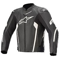 картинка Куртка ALPINESTARS кожа Faster V2 AirFlow blk/wh 56 3103621 56 от магазина moto-bazar61.ru