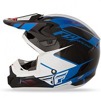картинка Шлем FLY Kinetic Impuls blue/blk/white XS 16919 от магазина moto-bazar61.ru