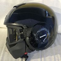 картинка Шлем SHARK DRAK (RAW) Blank black XL HE2910EBLK от магазина moto-bazar61.ru