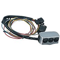 Переключатель KURYAKYN chrom for Honda/Yamaha 7803 - фото с разных сторон