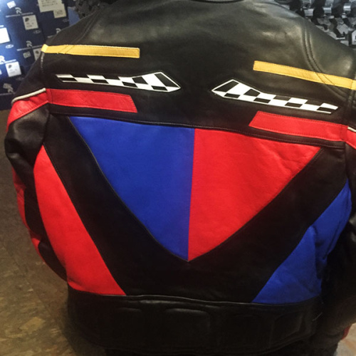 картинка КУРТКА  кожа ZME Racing blk/red/blue 56 15696 от магазина moto-bazar61.ru фото 3
