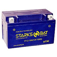 картинка АКБ STARKSBAT YT12-10A (YTZ10S) 13107 от магазина moto-bazar61.ru