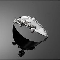 картинка Накладка на фару SKULL VISOR,SMALL от магазина moto-bazar61.ru