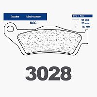 картинка Тормозные колодки CL 3028MSC от магазина moto-bazar61.ru
