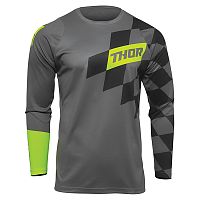 Майка кроссовая THOR Sector Birdrock grey/yellow C L 2910-6419 L фотоотчет | Moto-Bazar