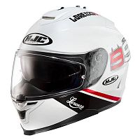 Шлем HJC IS-17 LORENZO 99 MC10 XL 10779 фото вид спереди | Moto-Bazar
