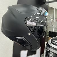 Шлем HJC F31 semi flat black XL 29443 XL фото вид спереди | Moto-Bazar