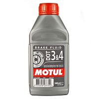картинка MOTUL тормозная жидкость DOT3-4 Brake Fluide 0.5L 102718 от магазина moto-bazar61.ru