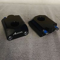 картинка Проставки руля Accel d 22.2mm/28,6mm h 35mm BM-09 от магазина moto-bazar61.ru