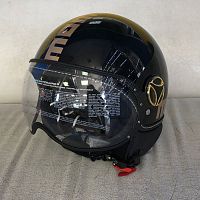 картинка Шлема MOMO DESIGN FGTR Classic чер/золото L 10837 от магазина moto-bazar61.ru