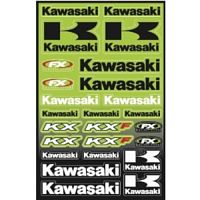 картинка Наклейки FACTORY EFFEX GENERIC STICKER KIT KAWASAKI от магазина moto-bazar61.ru