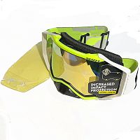 Очки кроссовые SCOTT Prospect blk/yellow yellow chrome SC-262589-1040289 фото сбоку | Moto-Bazar