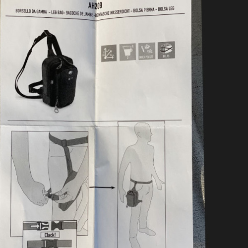 картинка Cумка набедренная KAPPA AH209 от магазина moto-bazar61.ru фото 2