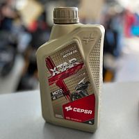картинка Масло моторное CEPSA XTAR moto10W40 п/синт 1L 514264191 от магазина moto-bazar61.ru