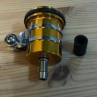 картинка Тормозной бачок Accel rear GOLD BFT-01 gold от магазина moto-bazar61.ru