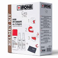 картинка Набор по уходу за шлемом IPONE 800921 от магазина moto-bazar61.ru