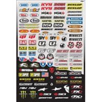 картинка Наклейки FACTORY EFFEX SPONSOR STICKER KIT C от магазина moto-bazar61.ru