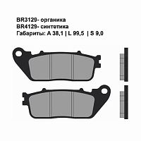 Тормозные колодки BRENTA BR4129 - купить в Ростове-на-Дону