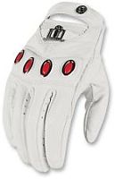 картинка Перчатки ICON WM HELLA White M от магазина moto-bazar61.ru