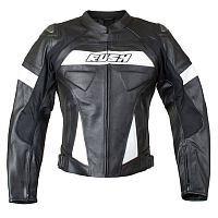 Куртка кожа RUSH Cyborg blk/white M 31-04524 M фото | Moto-Bazar