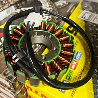 Статор в сборе SUZUKI GSR400/600/750/GSX-S750 31401-29G00 27242 для мотоциклов - фотоотчет