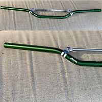 Руль ACCEL SH-02 HONDA Low Green 22.2mm SH-02 - купить в Ростове-на-Дону