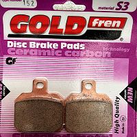 Тормозные колодки GOLDfren S3 152 25498 - купить в Ростове-на-Дону
