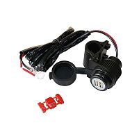 картинка Розетка прикуривателя PW USB 300-305 от магазина moto-bazar61.ru
