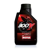 картинка Масло моторное MOTUL 4T 300V FACTORY LINE 10W40 1L NEW 104118 от магазина moto-bazar61.ru