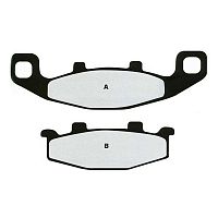 картинка Тормозные колодки Nissin 2P-252NS от магазина moto-bazar61.ru